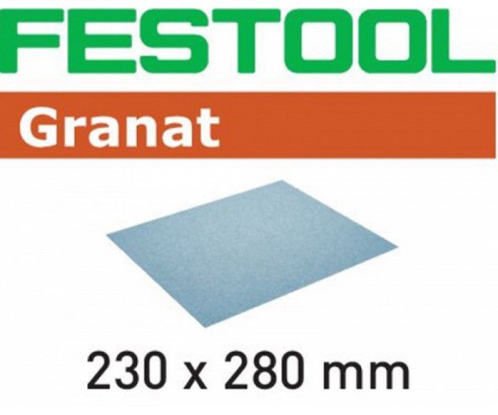 Фото Материал шлифовальный Festool Granat P220, компл. из 10 шт. 230x280 P220 GR/10 в интернет-магазине ToolHaus.ru
