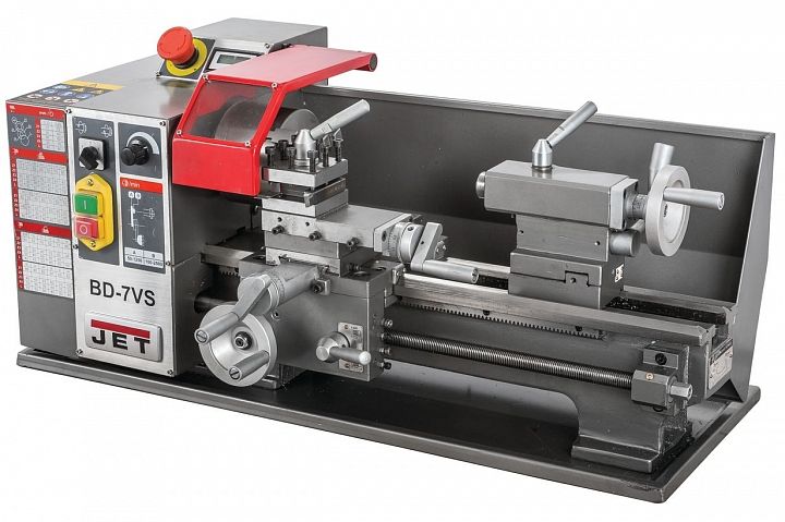Фото JET BD-7VS Настольный токарный станок по металлу в интернет-магазине ToolHaus.ru