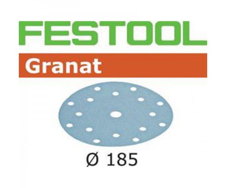 Фото Материал шлифовальный Festool Granat P 150, компл. из 100 шт. STF D185/16 P 100 GR 100X в интернет-магазине ToolHaus.ru